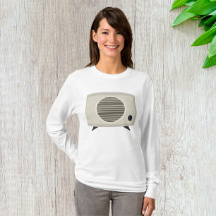 Retro Vintage Radio Mid-Century Modern Audio  T-Shirt