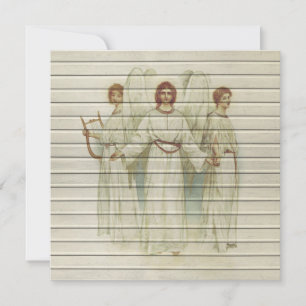 Retro   Vintage Religious Christmas Holiday Card