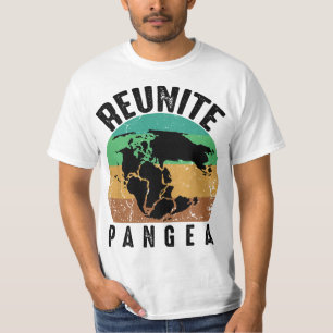 Retro Vintage Reunite Pangea Funny Geologist -Geol T-Shirt