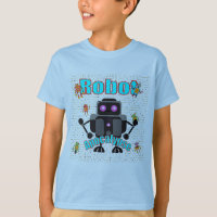 Retro Vintage Robot t-shirt