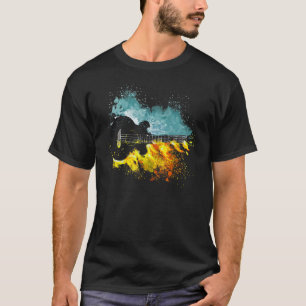 Retro Vintage Rock And Roll Relax the guitar play T-Shirt