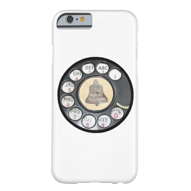 retro vintage rotary dial telephone phone case (Back)