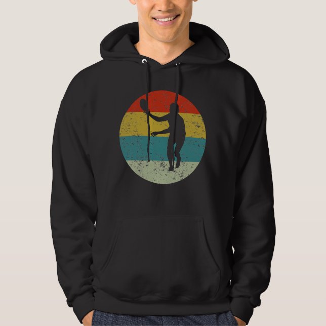 Retro vintage rugby hoodie (Front)