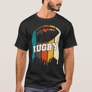 Retro Vintage Rugby Sports Player Expert Coach Gra T-Shirt