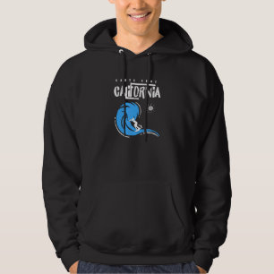 Retro Vintage Santa Cruz Surfing Summer California Hoodie