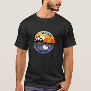 Retro Vintage Santa Fe New Mexico Souvenir Camping T-Shirt