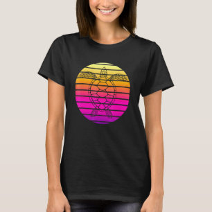 Retro Vintage Save a Turtle Sea Animal T-Shirt