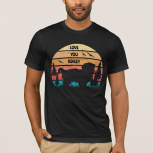 Retro Vintage Shih tzu Dog T-Shirt