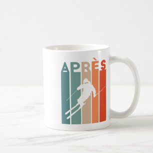 Retro Vintage Skiing Skier Retro Vintage Après Ski Coffee Mug