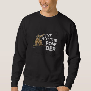 Retro Vintage Snowboard Snowboarding Snowboarder Sweatshirt