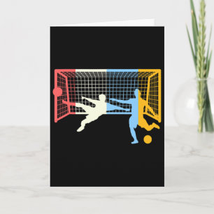 Retro Vintage Soccer Footbyll Lover Coach Player G Card