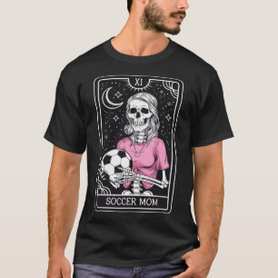 Retro Vintage Soccer Mum Tarot Card T-Shirt