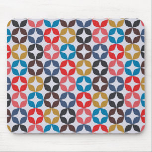 Retro Vintage Star Pattern Mouse Mat
