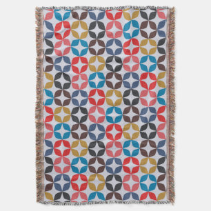 Retro Vintage Star Pattern Throw Blanket