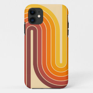 Retro Vintage Style Geometric Design iPhone 11 Case