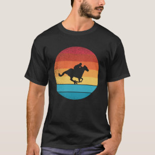 Retro vintage style Horse Racing sports T-Shirt