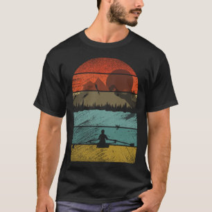 Retro vintage style rowing sports T-Shirt