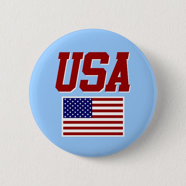 RETRO VINTAGE STYLE USA PIN (Front)