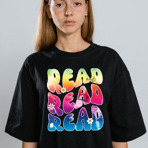 Retro Vintage Summer Reading Tri-Blend Shirt