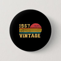Retro Vintage Sunset 1967 Birthday