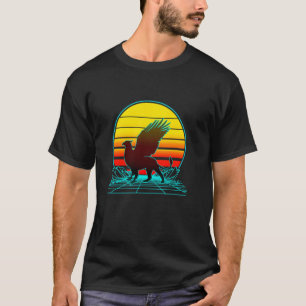 Retro Vintage Sunset Griffin T-Shirt