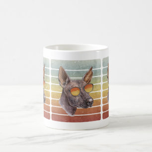 Retro Vintage Sunset Mexican Hairless Mum Dad Coffee Mug