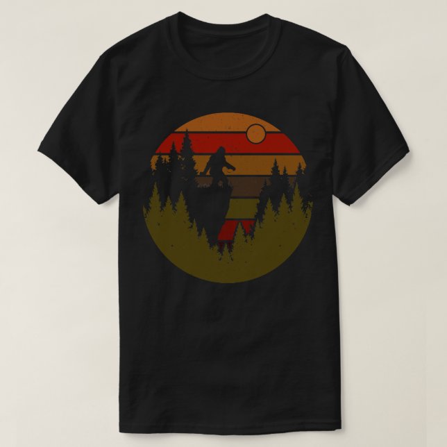 Retro Vintage Sunset T-Shirt (Design Front)