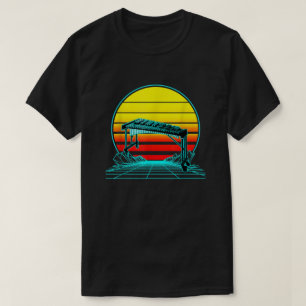Retro Vintage Sunset Xylophone T-Shirt