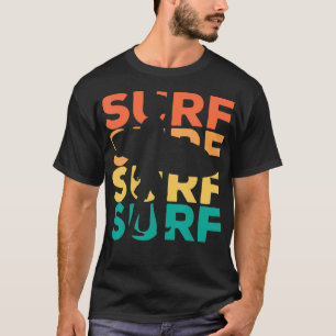 Retro Vintage Surfing Gift For Surfers T-Shirt