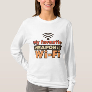 Retro Vintage Tech Humour Shirt - Funny Internet S
