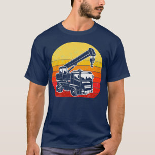 Retro vintage Tow Truck Driver T-Shirt