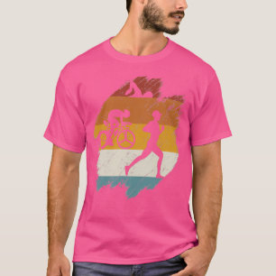 Retro vintage Triathlon T-Shirt