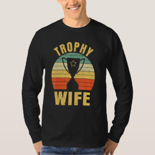 Retro Vintage Trophy Wife Mum Reward Best Mother' T-Shirt