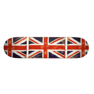 Retro Vintage Union Jack Skate Deck