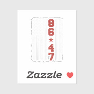 Retro Vintage USA Flag 86 47 Anti Trump