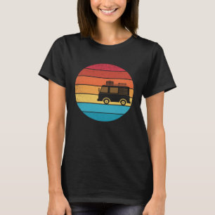 Retro vintage vacation and travel hobby   6 T-Shirt
