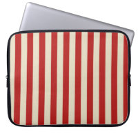 Retro Vintage Vertical Popcorn Stripes in Red