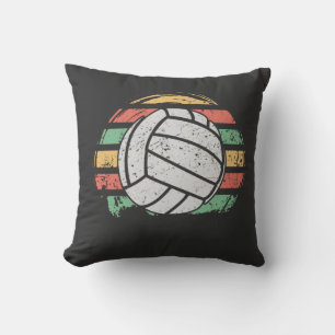 Retro Vintage Volleyball Cushion