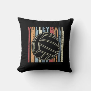 Retro Vintage Volleyball Cushion