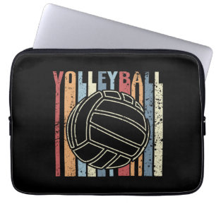 Retro Vintage Volleyball Laptop Sleeve