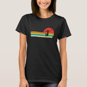Retro Vintage Volleyball Lover Distressed Coach Sp T-Shirt