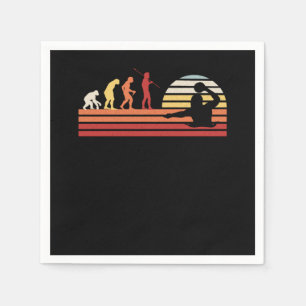 Retro Vintage Water Polo Napkin