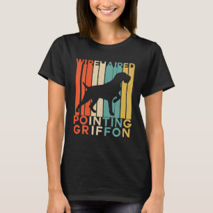 Retro Vintage Wirehaired Pointing Griffon T-Shirt