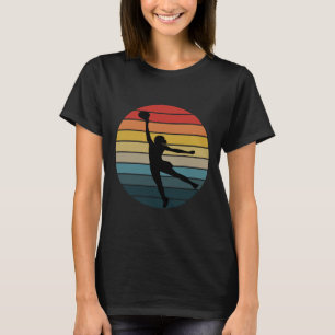 Retro Vintage Wnba Basketball Logo T-Shirt