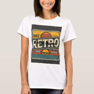 Retro Vintage Women's T-Shirt – Classic & Stylish 