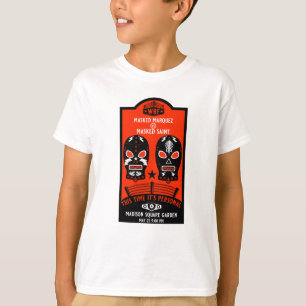 Retro Vintage Wrestling Poster T-Shirt