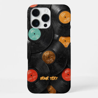 Retro Vinyl Collectors DJ Gift iPhone 16 Pro Max Case