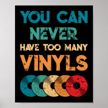 Retro Vinyl LP Record Vintage You Can Never Have