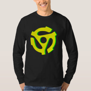 Retro Vinyl Record 45 Rpm Insert T-Shirt