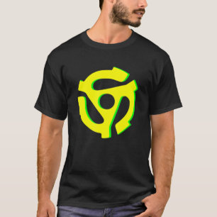 Retro Vinyl Record 45 Rpm Insert T-Shirt